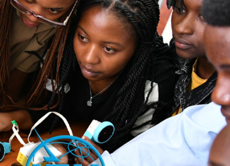 Motto provided e-content support to the African Girls Can Code Initiative (AGCCI) project.